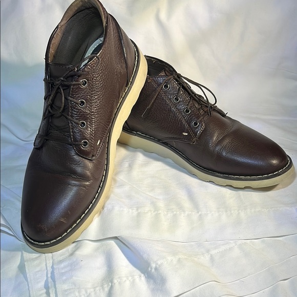 Generic Surplus Men's Brown Leather Chukka boots size 9 - Picture 1 of 8